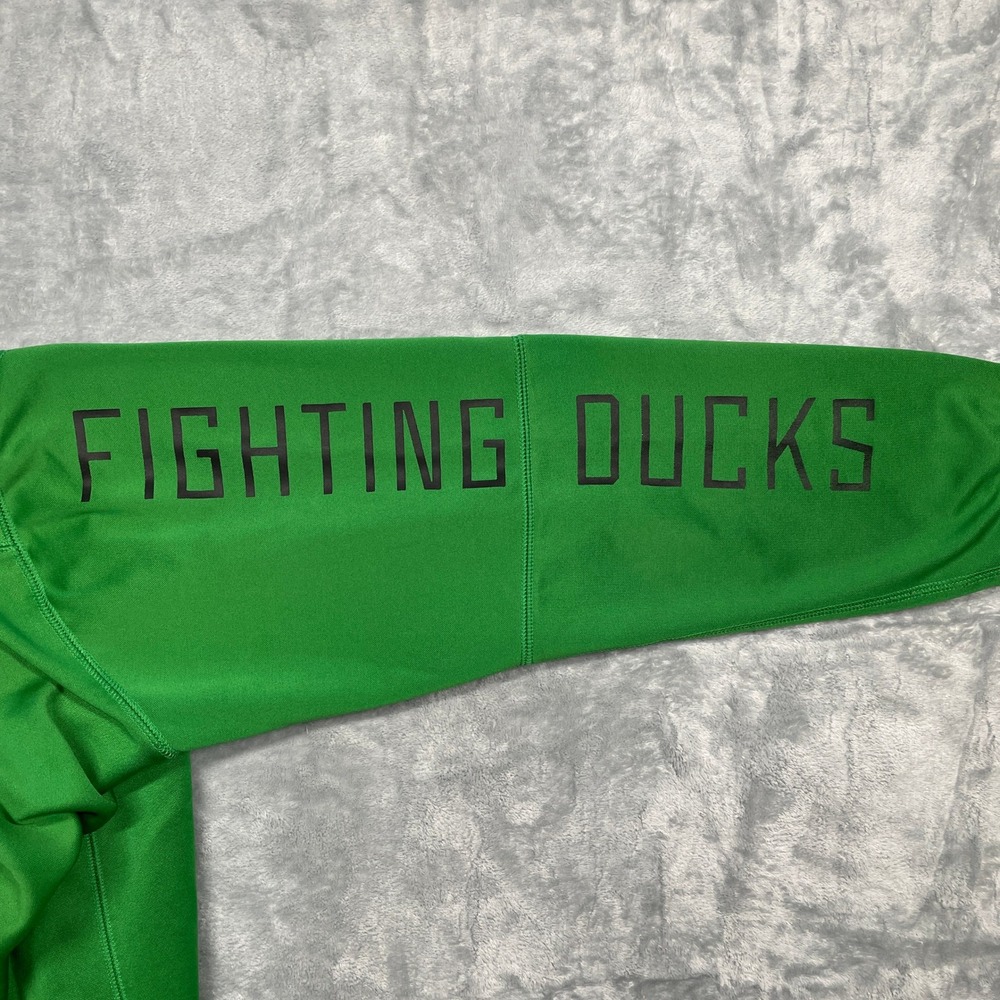 Nike Oregon Ducks Hoodie Men Large Green Fighting Ducks Mighty Oregon Pullover - Picture 10 of 12